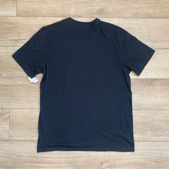 Hurley T-Shirt Men Large L Short Sleeve Premium Fit Crew Neck Graphic Logo Black - Picture 2 of 3